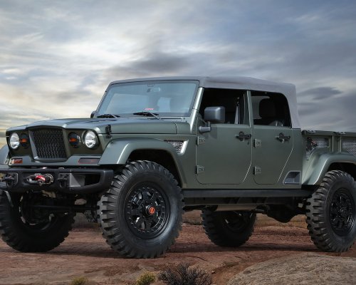 Jeep показва концептуален пикап